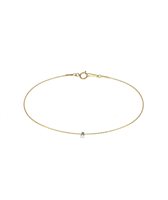 Bracelet Magic Wire Woman Basic in Yellow Gold Diamante 433-B-1P-GD-01